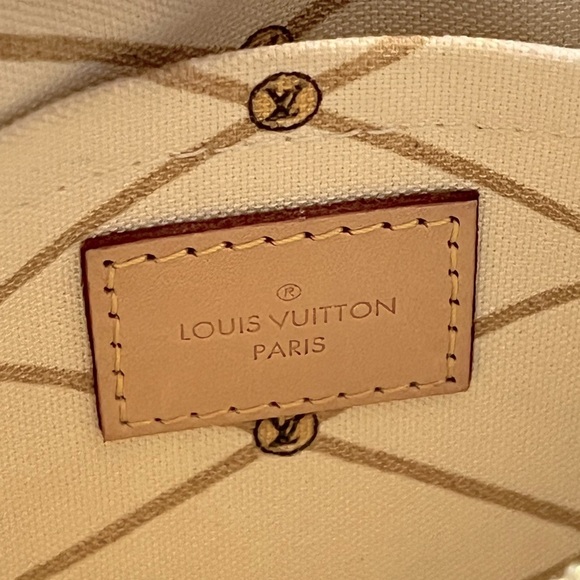 Limited Edition Louis Vuitton Damier Azur Summer Trunks Neverfull MM Tote/Wallet - Picture 13 of 16